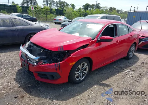 2018 Honda Civic Lx from USA, damaged, VIN 2HGFC2F51JH586173